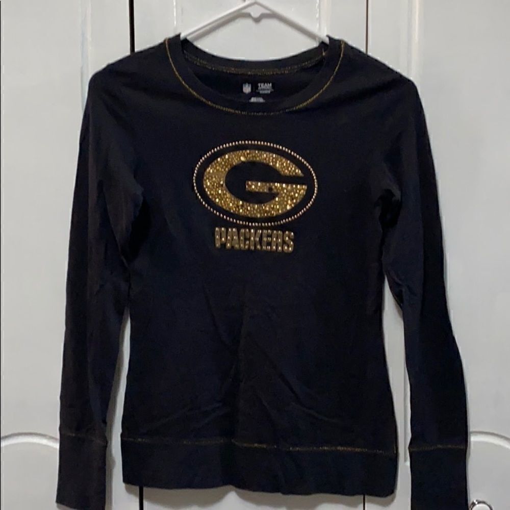 NFL Team Apparel black Graphic Tee shirt black S